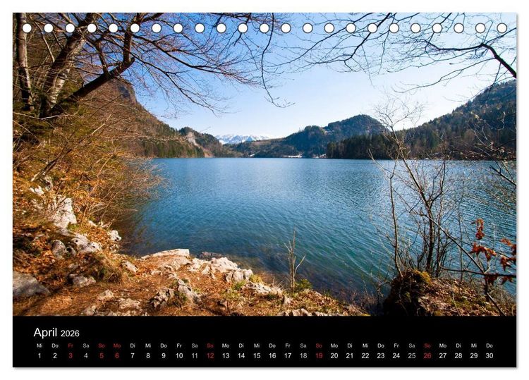 Produktbild: Farben der Natur (Tischkalender 2026 DIN A5 quer), CALVENDO Monatskalender