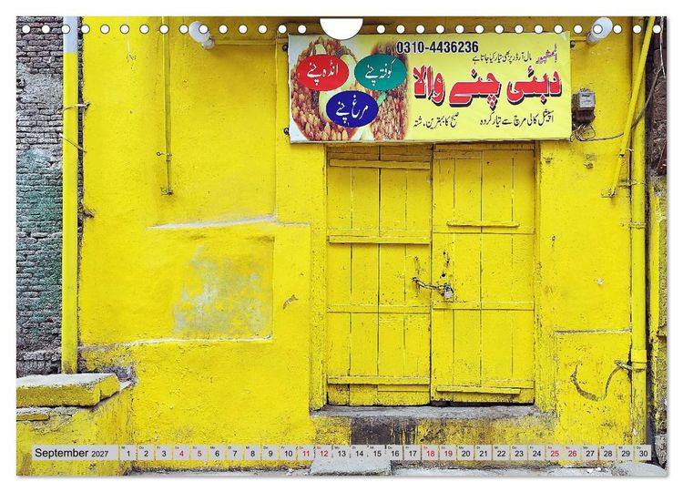 Produktbild: Farbenfrohes Pakistan (Wandkalender 2027 DIN A4 quer), CALVENDO Monatskalender