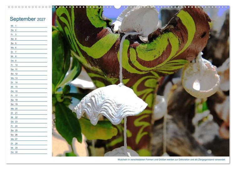 Produktbild: S&uuml;dsee-Insel Mo'orea (hochwertiger Premium Wandkalender 2027 DIN A2 quer), Kunstdruck in Hochglanz