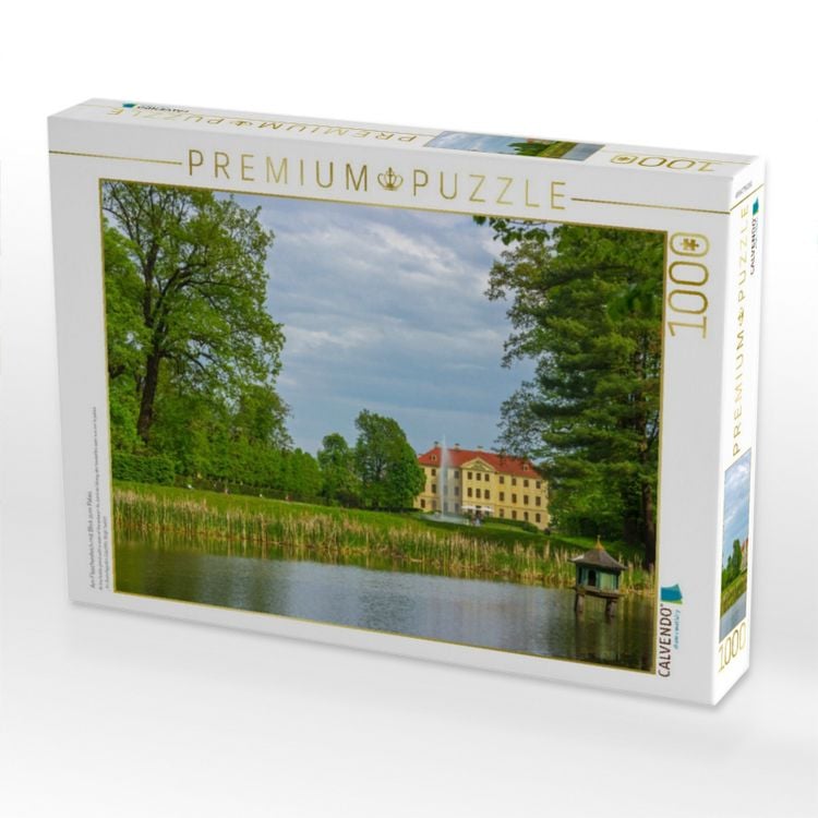 Produktbild: CALVENDO Puzzle Am Flaschenteich mit Blick zum Palais | 1000 Teile Lege-Gr&ouml;&szlig;e 64x48cm Foto-Puzzle f&uuml;r gl&uuml;ckliche Stunden