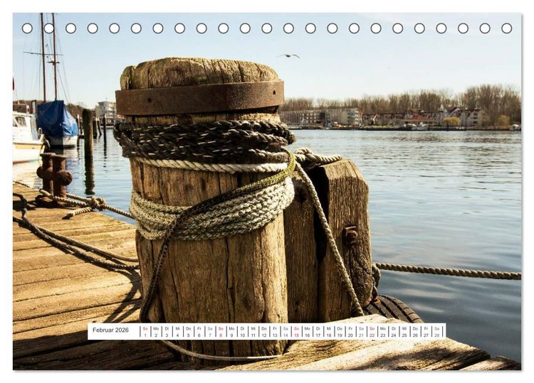 Produktbild: Travem&uuml;nde in der L&uuml;becker Bucht (Tischkalender 2026 DIN A5 quer), CALVENDO Monatskalender