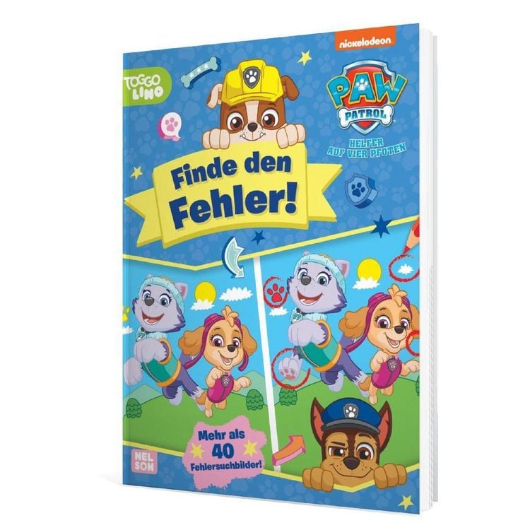 Produktbild: PAW Patrol Kindergartenheft: Finde den Fehler!