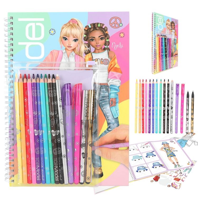 Produktbild: TOPModel Malbuch-Set