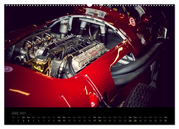 Produktbild: Maserati - Early GP Cars (High Quality Premium Wall Calendar 2027 DIN A2 landscape),CALVENDO 12 Month Wall Calendar