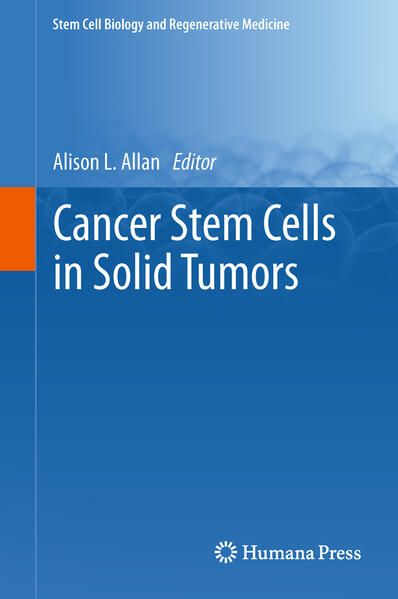 Produktbild: Cancer Stem Cells in Solid Tumors
