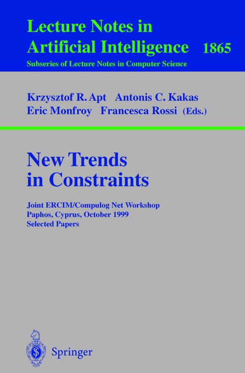 Produktbild: New Trends in Constraints