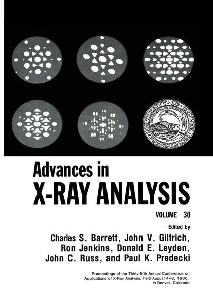 Produktbild: Advances in X-Ray Analysis