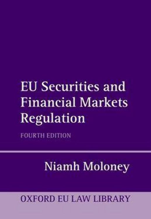 Produktbild: EU Securities and Financial Markets Regulation
