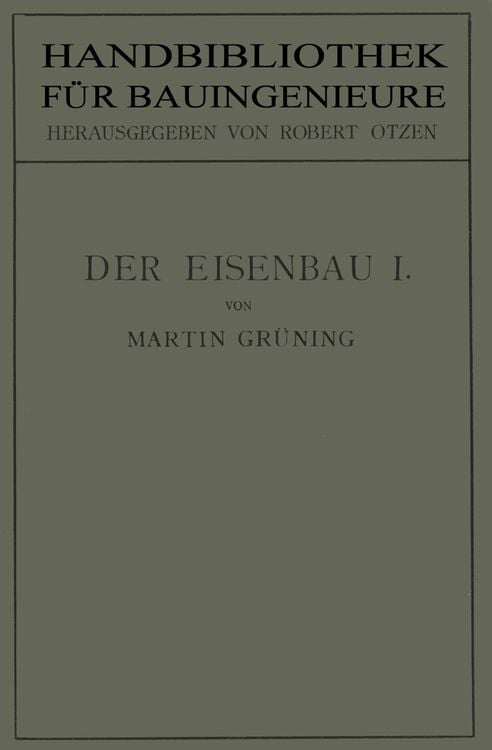Produktbild: Der Eisenbau