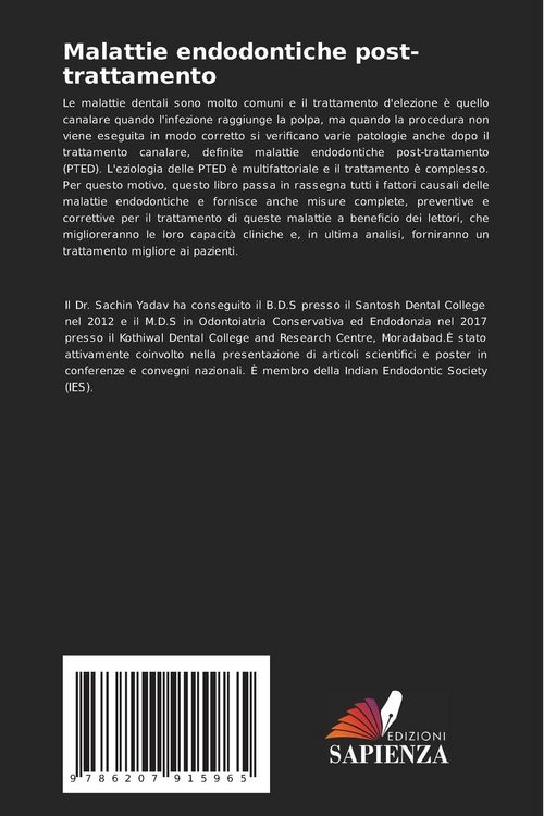 Produktbild: Malattie endodontiche post-trattamento