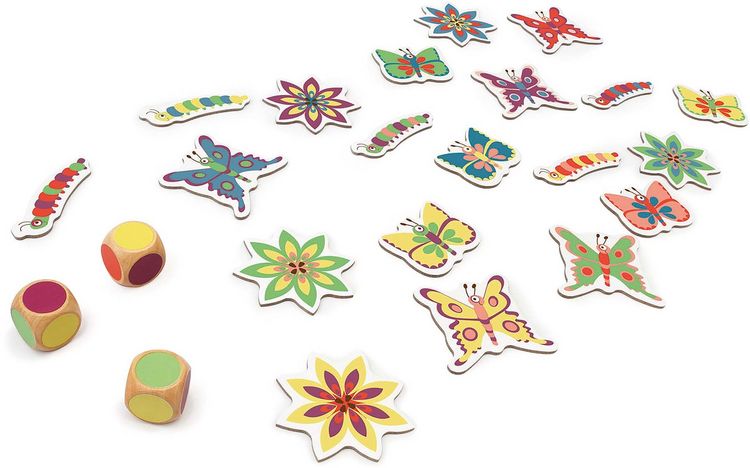 Produktbild: W&uuml;rfelsuchspiel Schmetterling (Kinderspiel)