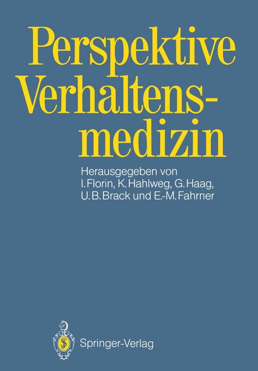 Produktbild: Perspektive Verhaltensmedizin