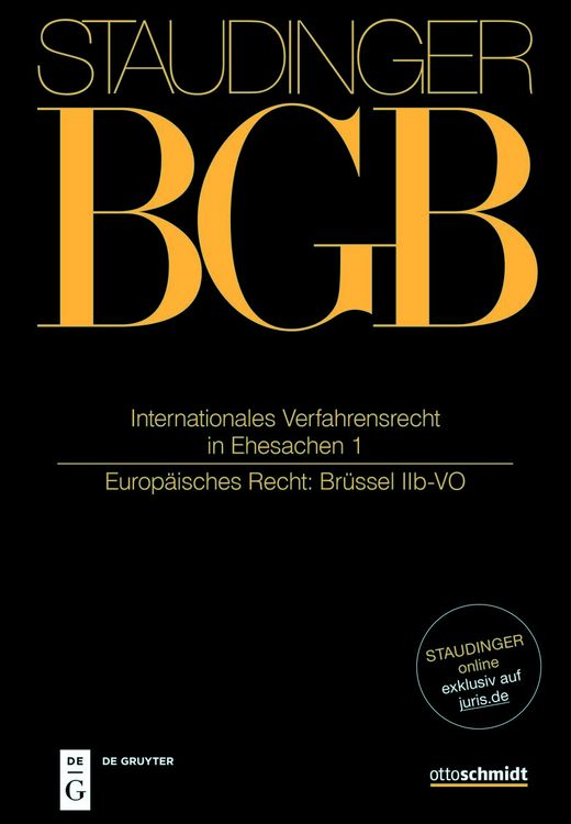 Produktbild: Internationales Verfahrensrecht in Ehesachen I
