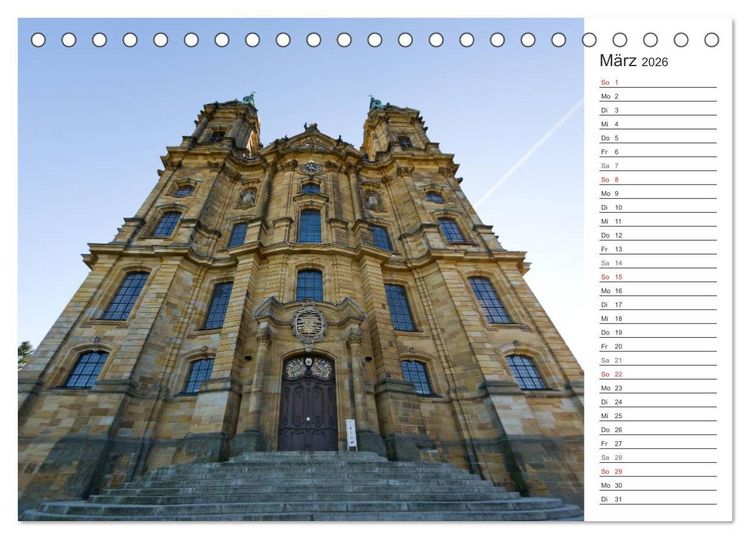 Produktbild: Vierzehnheiligen (Tischkalender 2026 DIN A5 quer), CALVENDO Monatskalender