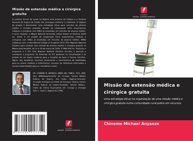 Produktbild: Miss&atilde;o de extens&atilde;o m&eacute;dica e cir&uacute;rgica gratuita