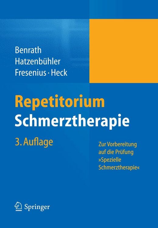 Produktbild: Repetitorium Schmerztherapie