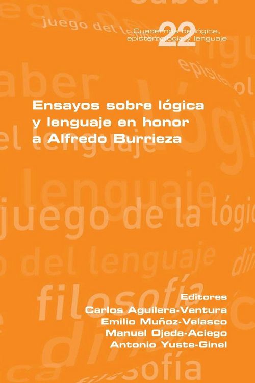 Produktbild: En sayos sobre l&oacute;gica y lenguaje en honor a Alfredo Burrieza