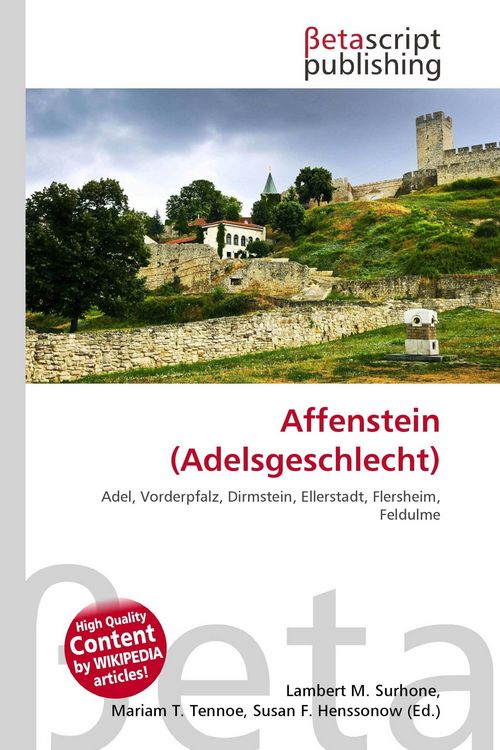Produktbild: Affenstein (Adelsgeschlecht)
