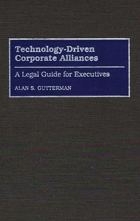 Produktbild: Technology-Driven Corporate Alliances