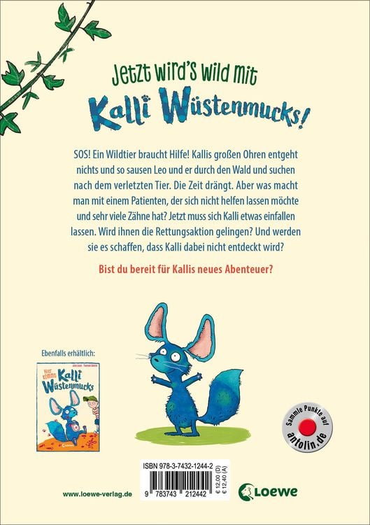 Produktbild: Kalli Wüstenmucks - Jetzt wird's wild! (Band 2)