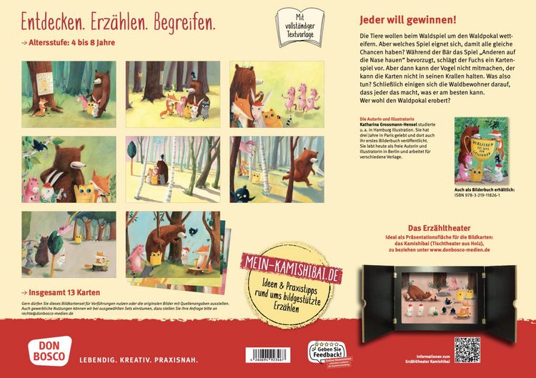 Produktbild: Verlieren ist was f&uuml;r Gewinner. Kamishibai Bildkartenset