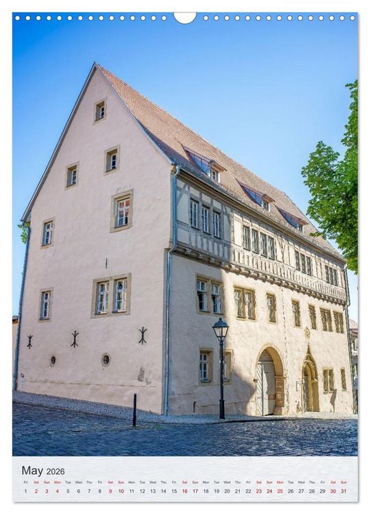 Produktbild: Martin Luther. Town of Lutherstadt Eisleben - hometown of the great Reformer (Wall Calendar 2026 DIN A3 portrait), CALVENDO 12 Month Wall Calendar