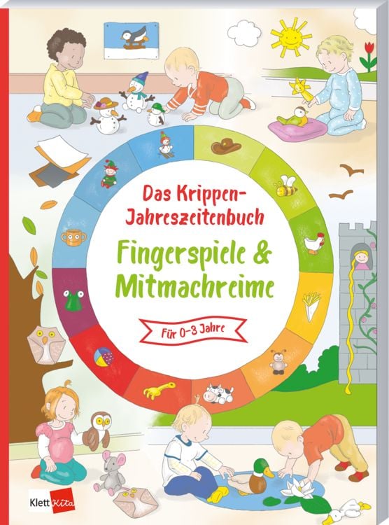 Produktbild: Das Krippen-Jahreszeitenbuch: Fingerspiele & Mitmachreime