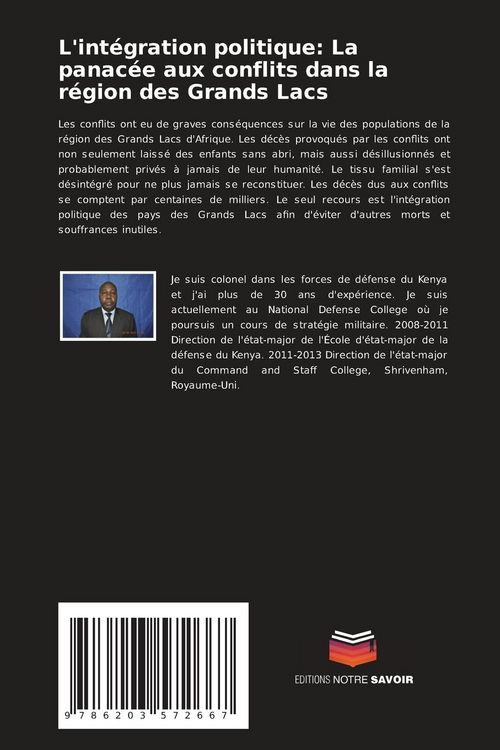 Produktbild: L'int&eacute;gration politique: La panac&eacute;e aux conflits dans la r&eacute;gion des Grands Lacs