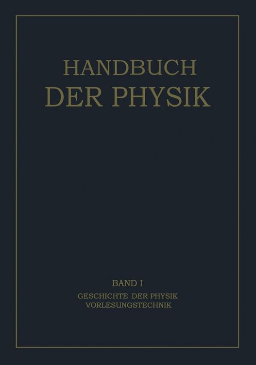 Produktbild: Geschichte der Physik Vorlesungstechnik