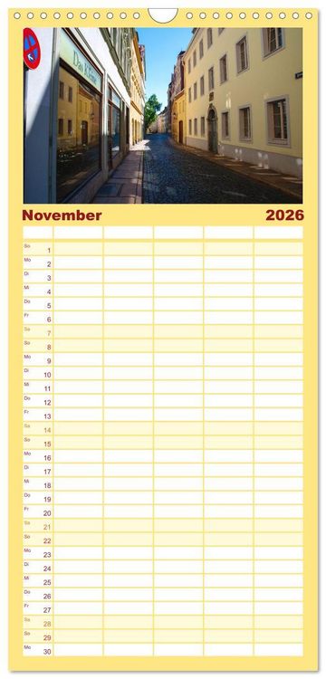 Produktbild: Familienplaner 2026 - G&ouml;rlitz - Europas verborgene Sch&ouml;nheit an der Nei&szlig;e mit 5 Spalten (Wandkalender, 21 x 45 cm) CALVENDO