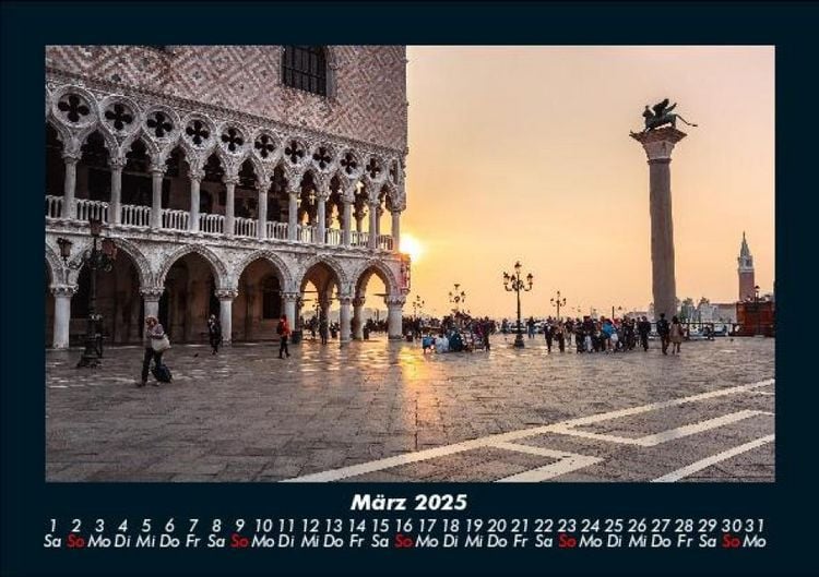 Produktbild: Venedig 2025 Fotokalender DIN A5