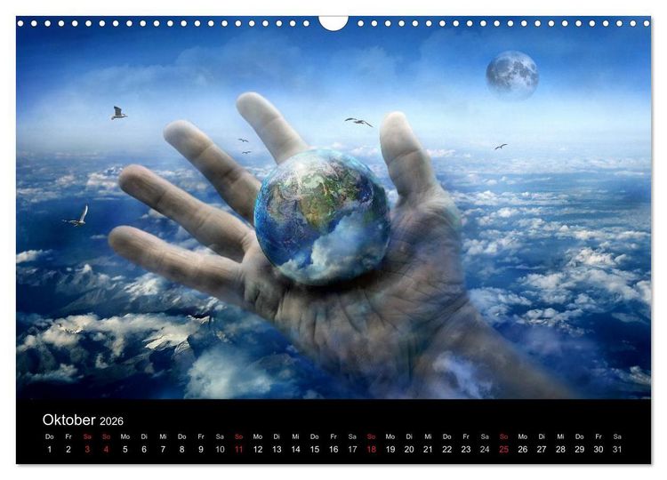 Produktbild: Der Fantasy Kalender (Wandkalender 2026 DIN A3 quer), CALVENDO Monatskalender