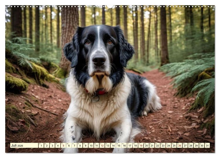 Produktbild: Molosser - Gigantischer Kuschelfaktor (Wandkalender 2026 DIN A2 quer), CALVENDO Monatskalender