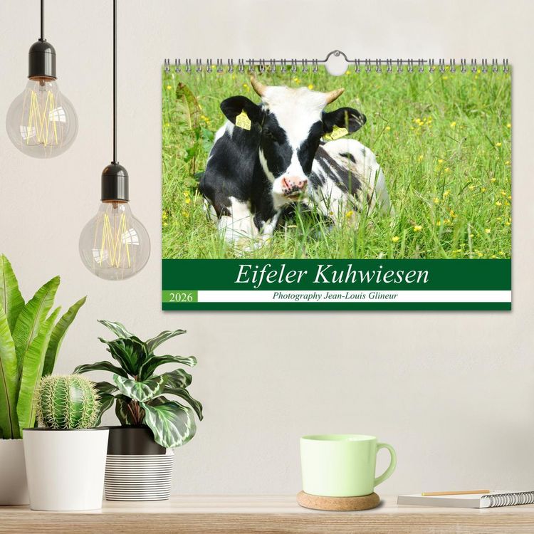 Produktbild: Eifeler Kuhwiesen (Wandkalender 2026 DIN A4 quer), CALVENDO Monatskalender