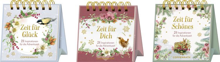 Produktbild: Mini-Tisch-Adventskalender &ndash; Zeit f&uuml;r Gl&uuml;ck