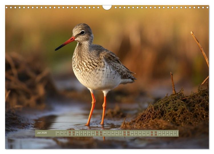 Produktbild: Biotop zwischen Land und Meer (Wandkalender 2026 DIN A3 quer), CALVENDO Monatskalender