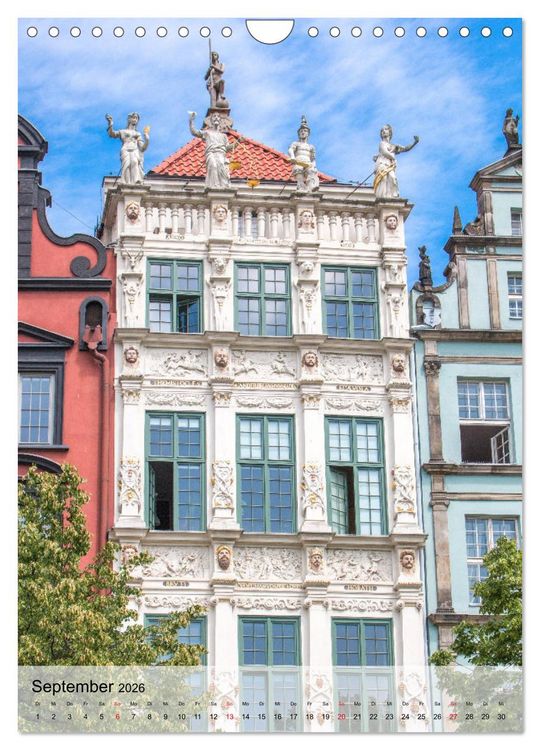 Produktbild: Danzig - Historische Altstadt (Wandkalender 2026 DIN A4 hoch), CALVENDO Monatskalender