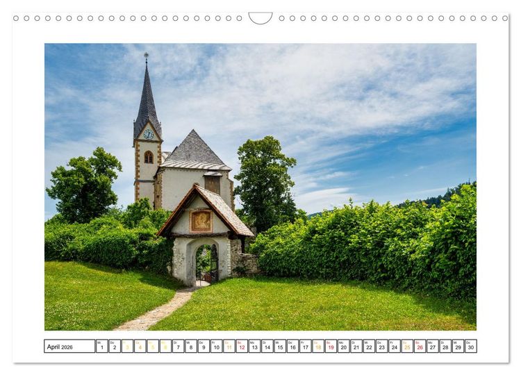 Produktbild: Rund um den W&ouml;rthersee in &Ouml;sterreich (Wandkalender 2026 DIN A3 quer), CALVENDO Monatskalender
