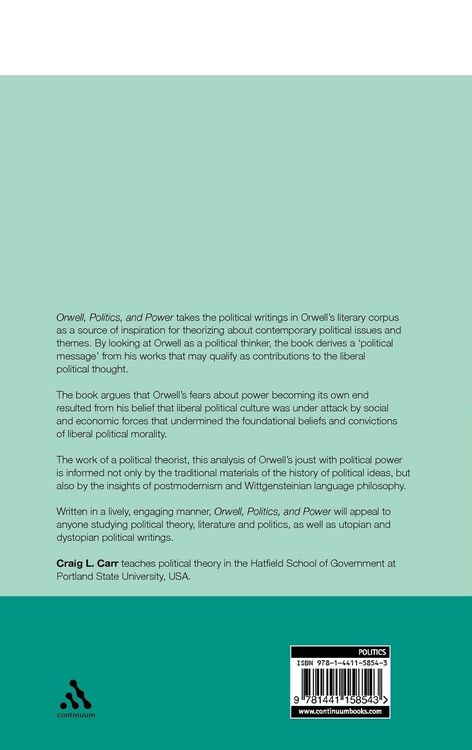 Produktbild: Orwell, Politics, and Power