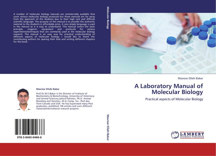 Produktbild: A Laboratory Manual of Molecular Biology