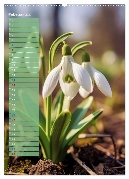 Produktbild: Bunte Augenblicke (Wandkalender 2027 DIN A2 hoch), CALVENDO Monatskalender