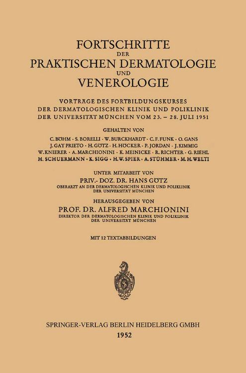 Produktbild: Fortschritte der Praktischen Dermatologie und Venerologie