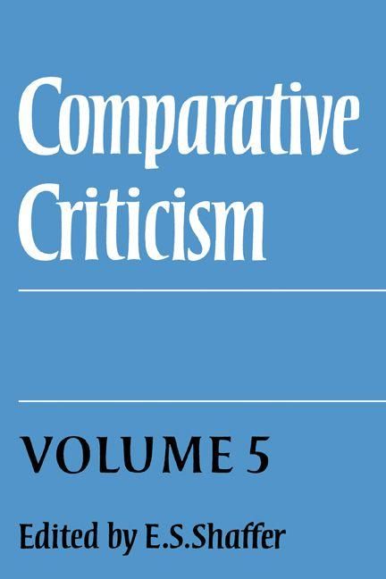 Produktbild: Comparative Criticism