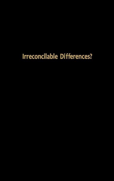 Produktbild: Irreconcilable Differences?