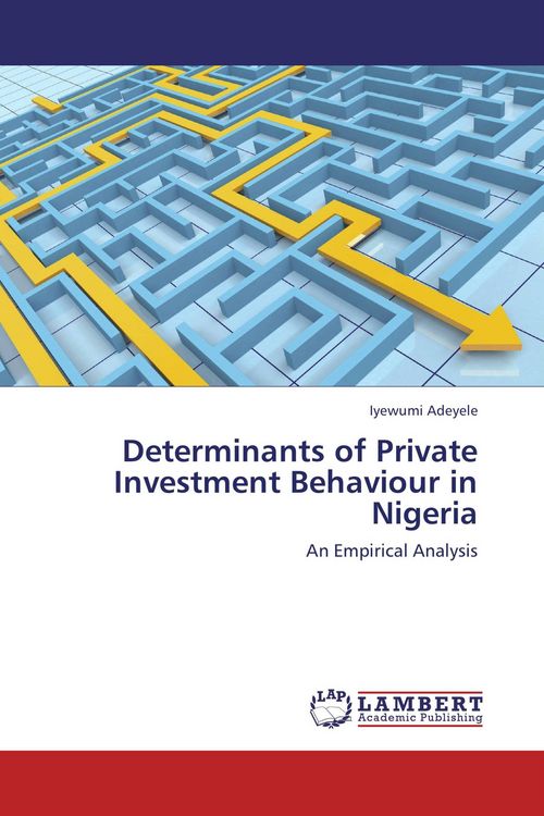 Produktbild: Determinants of Private Investment Behaviour in Nigeria