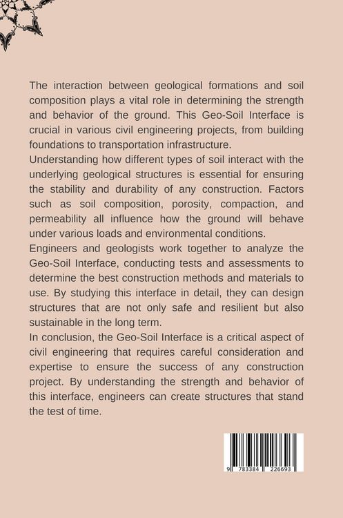 Produktbild: Geo-Soil Interface: Strength & Behavior