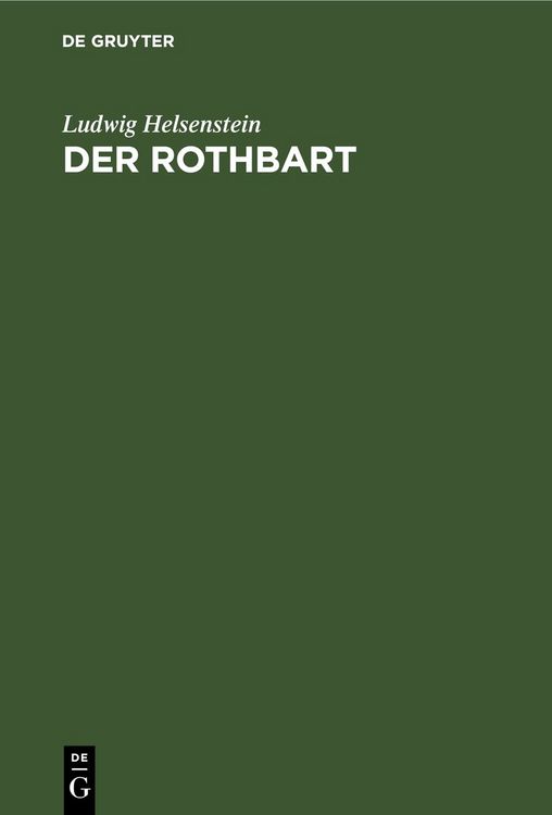 Produktbild: Der Rothbart