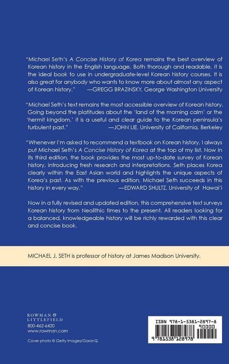 Produktbild: Concise History of Korea
