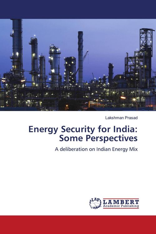 Produktbild: Energy Security for India: Some Perspectives