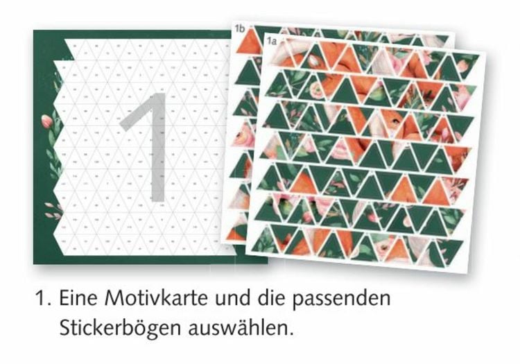 Produktbild: Stickern nach Zahlen Zauberwald